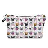 Cosmetic Bags for Women Small Leopard Makeup Bag for Purse Travel Toiletry Bag Accessories Organizer Zipper Pouch Gift Idea
