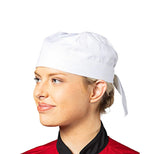 Atabz Premium Scrub Cap/Chef Cap Unisex With Sweat Band Doctor Skull Caps White