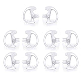 Replacement Earmold Earpiece Earbud Earplug Ear Mold for Walkie Talkie Acoustic Tube Earpiece,Soft Silicone Earmould Replacement