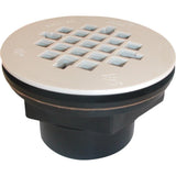 Oatey 42086 101 Ps Shower Drain, 2 in, Solvent Weld, Abs Plastic, 2 Inch