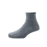 Peter England Quarter Length MenS Sport Pattern Socks Light Grey Melange
