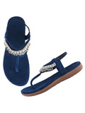 Shoetopia Women'S Block Heel Sandal,Blue,4,B0DCSJ3Y3G