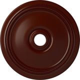 Ekena Millwork CM24DIBMF Diane Ceiling Medallion, 24OD x 3 5/8ID x 1 1/4P (Fits Canopies up to 6 1/4), Hand-Painted Brushed Maho