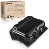 A-Premium Transmission Oil Pan with Drain Plug Compatible with 62TE Transmission & Chrysler 200 Pacifica Town & Country & Dodge