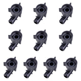 10-Pack EFIELD Poly PPSU Pex Barb Crimp 1/2 Pex X 1/2 Female NPT Swivel Elbow Adapter Fitting, cUPC Certified