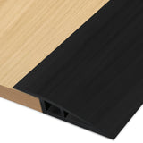 Floor-Transition-Strips Self Adhesive 36 inch Door-Threshold, Threshold 3/4''~4/5'', Transition-Strips for Doorways, Edge-Reduce
