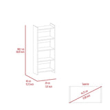 Tuhome Vizcaya Office Set, Single Drawer, Keyboard Tray,Bookcase -Black