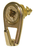 The Hillman Group 122399 Number Walldriller Picture Hook, Brass, Set of 4