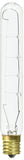 Satco S3709 130V Intermediate Base 25-Watt T6.5 Light Bulb, Clear