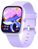 Kids Smart Watch for Girls,IP67 Waterproof Kids Fitness Tracker Watch with 1.5 Inch DIY Face,Heart Rate Sleep Monitor,19 Sport M