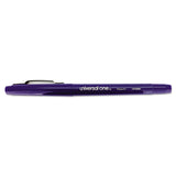 Universal UNV50501 0.7mm Porous Point Pens Medium, Blue (1 Dozen)