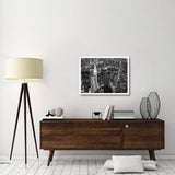 Aerial View Of Manhattan, Nyc-Paper Art-34,,X26,,