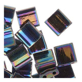 Miyuki Tila Beads Medium Blue Iris 7.2 Gram Tube