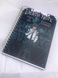 Sukechi Death Note Spiral Notebook, Black 120 Gsm Paper, A5 Size, 50 Sheets, Unruled Sketchpad For Writing