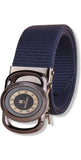 Niddleman 1190/ Trendy Unisex Artificial Leather Belt, Boys Belt For Casual Or Formal Classic Designs For Work & Business Casual