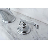 Kingston Brass Kb8961Fl Royale Widespread Bathroom Faucet, 5.75 X 4 X 2.31, Polished Chrome