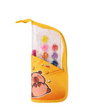MY PARTY SHOP Art Set 51 Pc with Standing Pencil Case, Bear Design, Watercolour & Markers, 10 Coloured Pencils, Dual Brush Fine