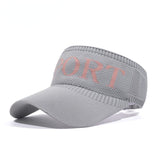 Alexvyan Women, Cotton Open Head Sun Visor Sport Ponytail Adjustable Summer Cap Sunvisor, Uv Protection Cap For Golf Tennis Cric