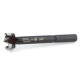 BORA BFB009720 3/4 Dia Tempest Forstner Bit 31/2 OAL, Round 3/8 Shank for Wood Drilling Ideal for Cabinet Making and Fine W