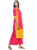 Gosriki Women'S Cotton Kurta (Kur190053-M_Medium_Multicoloured),Medium,,B07QFGFN5P