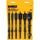DEWALT Drill Bit, Spade, 6-Piece (DW1587)