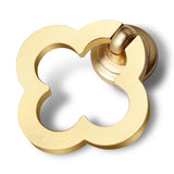 TKWINKT 5 Pack Gold Cabinet Knobs Zinc Alloy Dresser Knobs Drawers Knobs 1.97 inch (50mm) Kitchen Cabinet Door Knobs