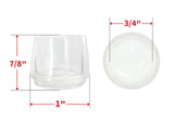 Shepherd Hardware 8610E Leg Tips 3/4-Inch Inside Diameter Rubber Chair Leg Caps, 24 Pack, Clear