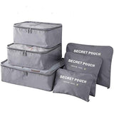 Baitahaus 6In1 Polyester Travel Packing Cubes Set For Suitcase