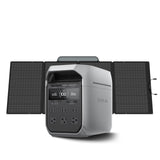 EF ECOFLOW Solar Generator DELTA 3 Plus with 400W Solar Panel (2024 New), 1000W Solar Input, LFP(LiFePO4) Battery, Portable Powe