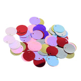 Merishopp Diy Shiny Round Loose Sequins Paillettes Sewing Craft 16Mm Mixed Colorcrafts|Sewing|Embellishments & Finishes|Sequins