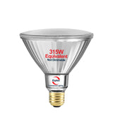 Explux 315 Watt Equivalent PAR38 LED Flood Light Bulb, Ultra Bright 4000 Lumens, Full-Glass Outdoor Waterproof & Anti-Ageing, No