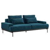 Modway EEI-6214-AZU Proximity Upholstered Fabric Sofa, Azure