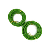(2PCS)1 roll of green tubular flower stems wrap, 192 inches (about 500 cm) in length, used to thicken artificial flower, DIY wed