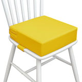 Booster Seat for Kitchen Chair (PU Material),Toddler Booster Seats for Dining Table Portable for Travel Camping Eating Double Sa