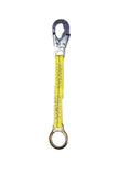 Guardian Fall Protection 01121 18Inch Extension Lanyard with Snaphook End