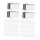HEAVENGLOW Photo Papers Vivid Images Instant Printing Convenience High Adhesive Backing 40 Sheets|4 Paper Cartridges,40 Sheets P