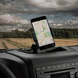Voodonala for Jeep JK Phone Holder Mount with Storage Tray Central Dashboard Phone Mount with Storage Bin Fit for 2011-2018 Jeep