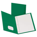Oxford TwinPocket Folder with Tang Fasteners