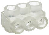 Burndy BIBS2/03 Unitap Multi Port Single Sided, 3 Ports, 142/0 AWG/kcmil Wire Range, 2.19 Length, 1.31 Width, 1.38 Height