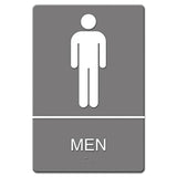 Headline ADA Mens Restroom Sign with Symbol