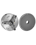 VEVOR 3-Jaw Lathe Chuck, 8 Inch (200 mm), Self-Centering Chuck with 2 1/4 in-8 Threaded Backing Plate, 0.16-7.87 in (4-200 mm) C