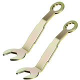 Gulfmew 3/8 Pivot Pocket Door Wrench Angled, N7164 Adjustment Pocket Wrench, Bi Fold Door Tool Hardware Adjustment Tool for Home