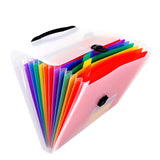 Whottrite 13 Pocket Portable Expanding File Folders, Accordion File Document Organizer With Dividers For Any Paper And Document