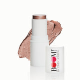 Boomstick Glimmer Highlighter Makeup Stick, Subtle Shimmer Face Highlighter Stick for Mature Skin, Hydrating Cream Makeup for C