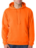 Jerzees 8 Oz. Nublend 50/50 Pullover Hood, Safety Orange - Xx-Large