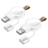 ???????? ???????????????? for Apple Watch Wireless Charger 2 Pack, Portable iWatch Charger, Travel Cordless Charger, Magnetic Wi