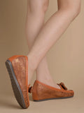 Shoetopia Women'S Block Heel Loafers Tan,Tan,3,B0DCBN49QZ
