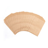 100-pack 3x5 Inches Mini Size Natural Kraft Paper Bags for Bakery Cookies Treats Snacks Popcorn Small Gift bag