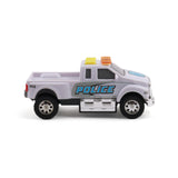 Mighty Fleet Toughest Minis 5 Sheriff Cruiser Truck Toy w/Lights & Sounds, Realistic Design & Batteries Included - Age 3+