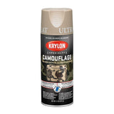 Krylon Camouflage Paint, Ultra Flat, Sand, 11 oz. - K04295000